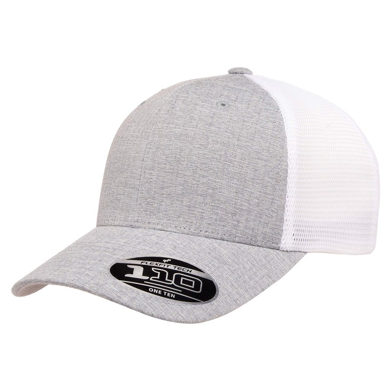 Flexfit Men's one_Size Trucker Cap, Black, Alpha - Image 1